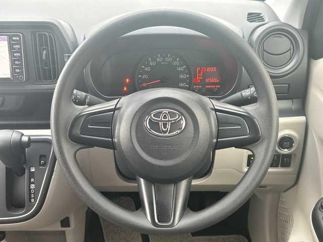 トヨタ パッソ X 埼玉県 2023(令5)年 1.3万km ターコイズブルーマイカメタリック 1オーナー　/純正ナビ　/社外ミラー型ドラレコ　/FM/AM/BT/CD/オートハイビーム　/純正フロア　/Aストップ　/TRC/衝突軽減B/オートライト　/LEDヘッド　/スペア1本　/保証書　/取説