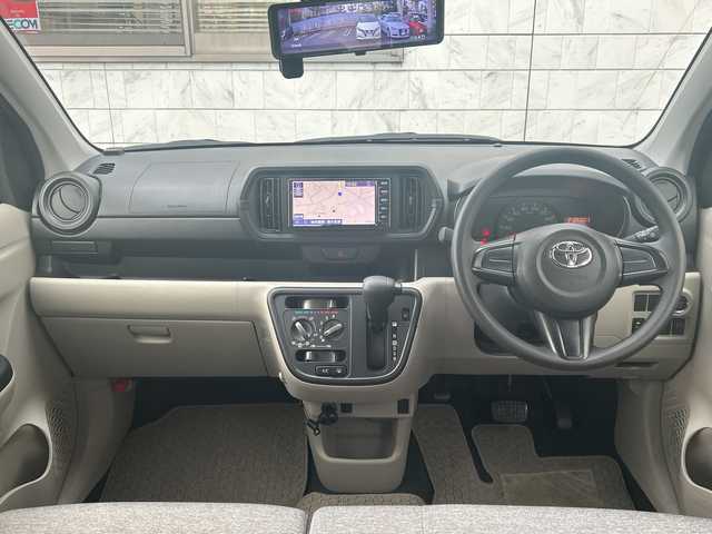 トヨタ パッソ X 埼玉県 2023(令5)年 1.3万km ターコイズブルーマイカメタリック 1オーナー　/純正ナビ　/社外ミラー型ドラレコ　/FM/AM/BT/CD/オートハイビーム　/純正フロア　/Aストップ　/TRC/衝突軽減B/オートライト　/LEDヘッド　/スペア1本　/保証書　/取説