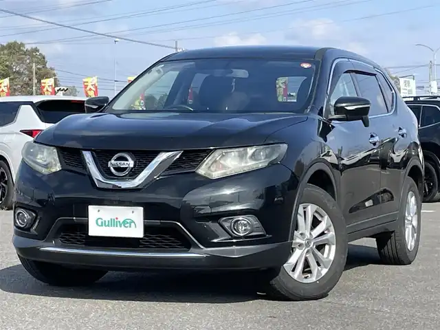 日産 エクストレイル 20X 道央・札幌 2014(平26)年 7.6万km ダイヤモンドブラック ４WD/純正ディーラーOPナビ/AM/FM/CD/フルセグ/横滑り防止装置/ヒルディセントコントロール/バックカメラ/ETC/アイドリングストップ/ECOMODE/前席シートヒーター/カプロンシート/プッシュスタート/スマートキー/LEDヘッドライト/オートライト/フォグランプ/電動格納ミラー/ヒーテッドドアミラー/ウィンカーミラー/純正フロアマット/ドアバイザー/スペアキー