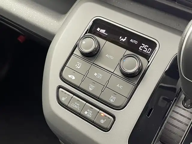 ホンダ フリード ハイブリット e:HEV クロスター 群馬県 2025(令7)年 0.1千km ベージュ 登録済未使用車　純正９インチメモリナビ　両側パワースライドドア　レーダークルーズコントロール　ＢＳＭ　バックカメラ　ステアリングリモコン　シートヒーター　オートライト　プッシュスタート　スマートキー