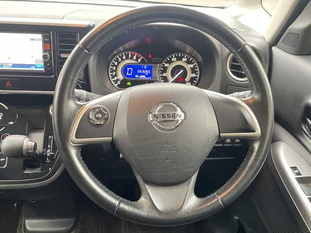 日産 デイズ ルークス ハイウェイスターX Gパッケージ 愛知県 2015(平27)年 5.4万km モカブラウンP 純正ナビ/フルセグTV・DVD・CD・FM・AM・USB/バックカメラ/アラウンドビューモニター/両側パワースライドドア/ETC/アイドリングストップ/エマージェンシーブレーキ/オートライト/ＬＥＤヘッドライト/フォグランプ/スマートキー/プッシュスタート/純正フロアマｒット/ドアバイザー　/取扱説明書/保証書/ディーラー点検記録簿H28.H29.H30.R1.R2.R3.R4.R5.R6.R7