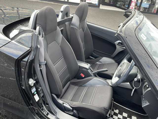 ダイハツ コペン ローブ 新潟県 2016(平28)年 7.8万km ブラックマイカメタリック 社外HDDナビ：AVIC-HRZ900/全席シートヒーター/LEDヘッドライト/ETC/ステアリングスイッチ/保証書/取扱説明書