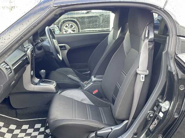 ダイハツ コペン ローブ 新潟県 2016(平28)年 7.8万km ブラックマイカメタリック 社外HDDナビ：AVIC-HRZ900/全席シートヒーター/LEDヘッドライト/ETC/ステアリングスイッチ/保証書/取扱説明書