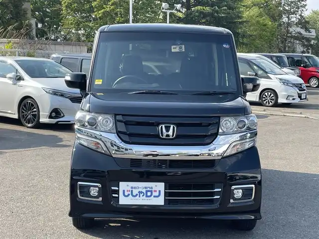 ホンダ Ｎ ＢＯＸ カスタム SSブラックSパッケージ 福島県 2016(平28)年 9.5万km クリスタルブラックパール (株)IDOMが運営する【じしゃロン福島店】の自社ローン専用車両になります。こちらは現金またはオートローンご利用時の価格です。自社ローンご希望の方は別途その旨お申付け下さい/純正メモリナビ/フルセグテレビ/バックカメラ/シートヒーター/ステアリングリモコン/オートリトラミラー/ドアバイザー/ＥＴＣ/片側パワースライドドア/リア席サンシェード/社外ドラレコ