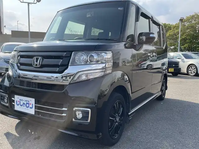 ホンダ Ｎ ＢＯＸ カスタム SSブラックSパッケージ 福島県 2016(平28)年 9.5万km クリスタルブラックパール (株)IDOMが運営する【じしゃロン福島店】の自社ローン専用車両になります。こちらは現金またはオートローンご利用時の価格です。自社ローンご希望の方は別途その旨お申付け下さい/純正メモリナビ/フルセグテレビ/バックカメラ/シートヒーター/ステアリングリモコン/オートリトラミラー/ドアバイザー/ＥＴＣ/片側パワースライドドア/リア席サンシェード/社外ドラレコ
