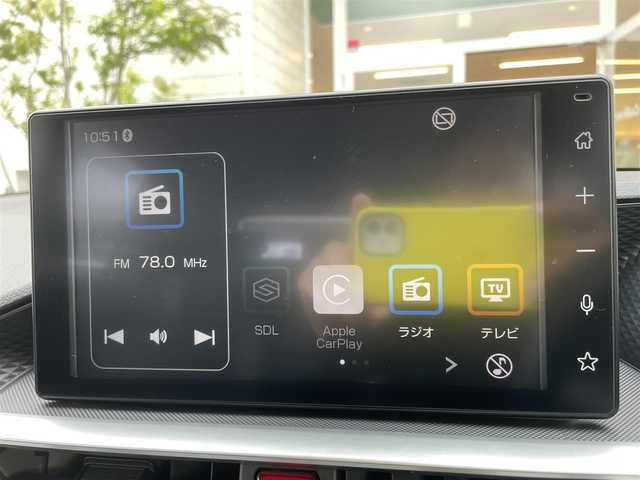 ダイハツ ロッキー プレミアム 福島県 2019(令1)年 3.2万km ブラックマイカメタリック/コンパーノレッド 純正ディスプレイオーディオ/フルセグTV/全方位カメラ/LEDヘッドライト/ETC/レーダークルーズ/レーダーブレーキ/ドライブレコーダー/純正エアロ/純正アルミホイール/スマートキー/プッシュスタート/電動ミラー/シートヒーター