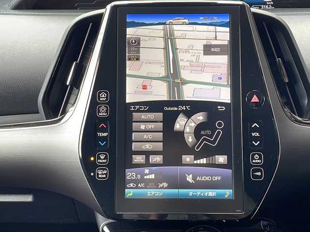 トヨタ プリウス ＰＨＶ S GRスポーツ 愛知県 2018(平30)年 8.1万km アティチュードブラックマイカ /禁煙//純正11.6型ナビ/Bluetooth/フルセグ//バックカメラ/ビルトインETC2.0//デジタルインナーミラー型ドラレコ//ハーフレザーシート//前席シートヒーター//純正18インチAW//ACC/LTA/PCS//横滑り防止装置//盗難防止装置//本革巻きステアリング//ステアリングスイッチ//LEDオートライト//オートマチックハイビーム//フロントフォグランプ//リアフォグランプ//純正トノカバー//純正フロアマット//ドアバイザー//新車時保証書//取扱説明書//スペアスマートキー
