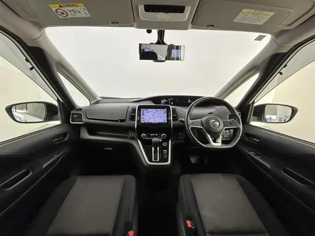 日産 セレナ ハイウェイスター プロパイロットED 愛知県 2017(平29)年 6.8万km ブリリアントホワイトパール 2トーン プロパイロット/両側パワスラ/純正9インチナビ/（Bluetooth/CD/Blu-ray/フルセグTV/HDMI）/バックカメラ/後席フリップダウン/衝突軽減ブレーキシステム/車線逸脱警告システム/車線逸脱防止システム/ドライブレコーダー/純正LEDヘッドライト/純正フロアマット/ドアバイザー/ETC/コーナーセンサー
