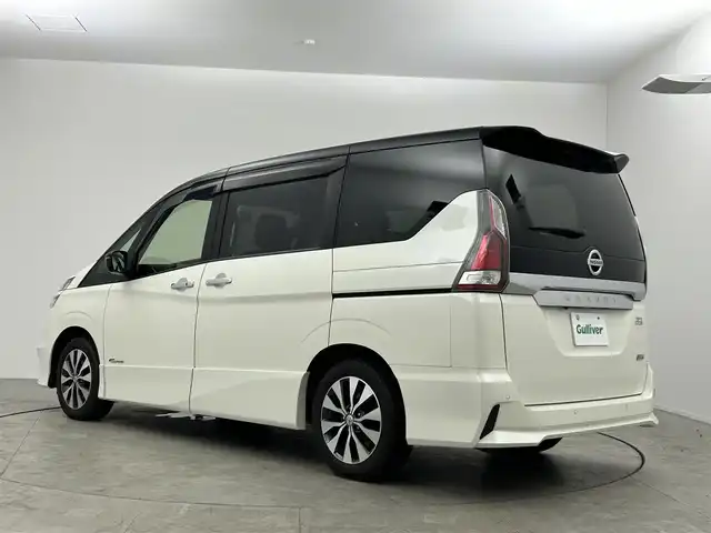 日産 セレナ ハイウェイスター プロパイロットED 愛知県 2017(平29)年 6.8万km ブリリアントホワイトパール 2トーン プロパイロット/両側パワスラ/純正9インチナビ/（Bluetooth/CD/Blu-ray/フルセグTV/HDMI）/バックカメラ/後席フリップダウン/衝突軽減ブレーキシステム/車線逸脱警告システム/車線逸脱防止システム/ドライブレコーダー/純正LEDヘッドライト/純正フロアマット/ドアバイザー/ETC/コーナーセンサー