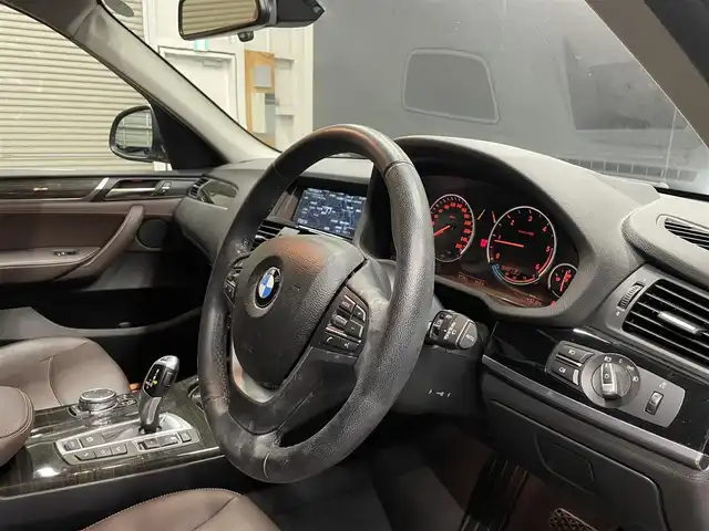 ＢＭＷ Ｘ３ xDrive20d Xライン 群馬県 2015(平27)年 7.8万km 茶 茶革シート/アドバンスドアクティブセーフティパッケージ/フロントシートヒーター/コーナーセンサー/オプションボディカラー/バックカメラ/純正HDDナビ/スマートキー/ETC/パワーシート/HIDライト
