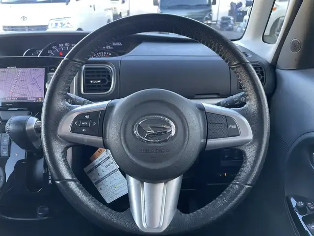 ダイハツ タント カスタム RS SA Ⅲ 愛知県 2017(平29)年 3.7万km パールホワイトⅢ カロッツェリアSDナビ/Bluetooth/フルセグTV/バックカメラ/両側パワースライドドア/シートヒーター/ドアバイザー