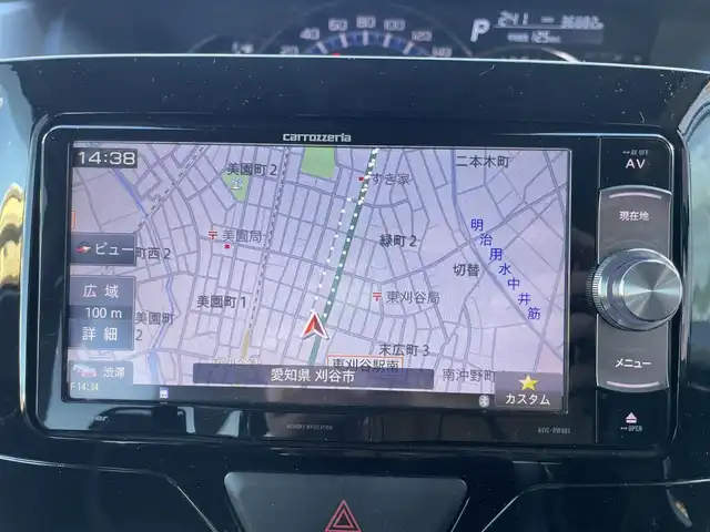 ダイハツ タント カスタム RS SA Ⅲ 愛知県 2017(平29)年 3.7万km パールホワイトⅢ カロッツェリアSDナビ/Bluetooth/フルセグTV/バックカメラ/両側パワースライドドア/シートヒーター/ドアバイザー