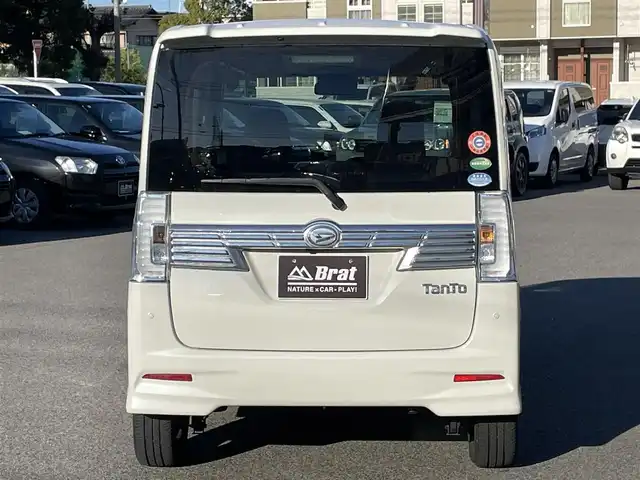 ダイハツ タント カスタム RS SA Ⅲ 愛知県 2017(平29)年 3.7万km パールホワイトⅢ カロッツェリアSDナビ/Bluetooth/フルセグTV/バックカメラ/両側パワースライドドア/シートヒーター/ドアバイザー