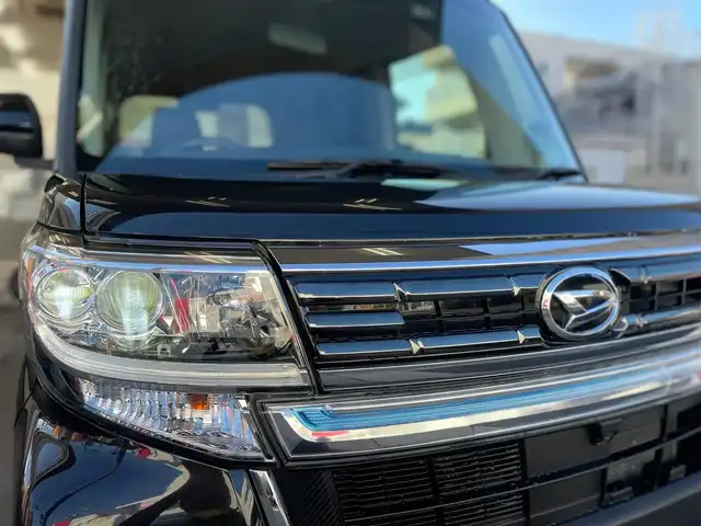 ダイハツ タント カスタム RS トップED SA Ⅲ 愛知県 2019(令1)年 5.7万km ブラックマイカメタリック /当店買取/1オーナー/禁煙/ターボ//純正ナビNMZK-W69D//フルセグTV/CD/DVD/SD/ Bluetooth/USB//360度カメラ//LEDヘッド/Aライト/AHB//運転席シートヒーター/ベンチシート/ハーフレザー//スマートアシスト/TRC/PWRボタン//両側Pスライドドア/ミラクルオープンドア//リヤサンシェード/純正Fマット/ドアバイザー//純正15アルミ/タイヤ製造年2022年//ISOFIX/Aストップ/ETC///保証書/取説/スマートキー/スペアキー