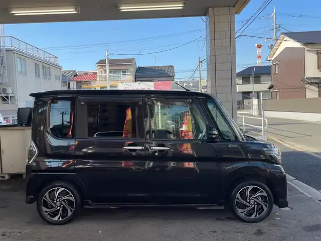 ダイハツ タント カスタム RS トップED SA Ⅲ 愛知県 2019(令1)年 5.7万km ブラックマイカメタリック /当店買取/1オーナー/禁煙/ターボ//純正ナビNMZK-W69D//フルセグTV/CD/DVD/SD/ Bluetooth/USB//360度カメラ//LEDヘッド/Aライト/AHB//運転席シートヒーター/ベンチシート/ハーフレザー//スマートアシスト/TRC/PWRボタン//両側Pスライドドア/ミラクルオープンドア//リヤサンシェード/純正Fマット/ドアバイザー//純正15アルミ/タイヤ製造年2022年//ISOFIX/Aストップ/ETC///保証書/取説/スマートキー/スペアキー