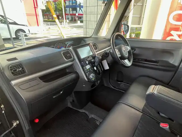 ダイハツ タント カスタム RS トップED SA Ⅲ 愛知県 2019(令1)年 5.7万km ブラックマイカメタリック /当店買取/1オーナー/禁煙/ターボ//純正ナビNMZK-W69D//フルセグTV/CD/DVD/SD/ Bluetooth/USB//360度カメラ//LEDヘッド/Aライト/AHB//運転席シートヒーター/ベンチシート/ハーフレザー//スマートアシスト/TRC/PWRボタン//両側Pスライドドア/ミラクルオープンドア//リヤサンシェード/純正Fマット/ドアバイザー//純正15アルミ/タイヤ製造年2022年//ISOFIX/Aストップ/ETC///保証書/取説/スマートキー/スペアキー
