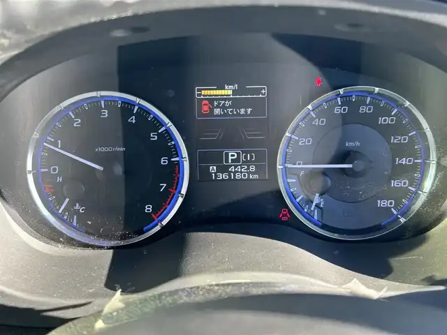 スバル レヴォーグ 1．6GT－S アイサイト 愛知県 2014(平26)年 13.7万km ギャラクシーブルーシリカ ワンオーナー/禁煙車/社外メモリナビ/　CD/DVD/フルセグTV/STIフルエアロ/社外前方ドラレコ/バックカメラ/前席パワーシート/ETC/レーンキープアシスト/プリクラッシュセーフティ/ブラインドスポットモニター/クルーズコントロール/ダウンヒルアシストコントロール/オートライト/LEDヘッドライト/フォグランプ/USB入力端子/革巻きステアリング/純正フロアマット/純正18インチAW/ドアバイザー/W＋サイドエアバッグ/取説/保証書/スペアキー