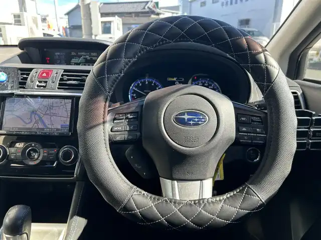 スバル レヴォーグ 1．6GT－S アイサイト 愛知県 2014(平26)年 13.7万km ギャラクシーブルーシリカ ワンオーナー/禁煙車/社外メモリナビ/　CD/DVD/フルセグTV/STIフルエアロ/社外前方ドラレコ/バックカメラ/前席パワーシート/ETC/レーンキープアシスト/プリクラッシュセーフティ/ブラインドスポットモニター/クルーズコントロール/ダウンヒルアシストコントロール/オートライト/LEDヘッドライト/フォグランプ/USB入力端子/革巻きステアリング/純正フロアマット/純正18インチAW/ドアバイザー/W＋サイドエアバッグ/取説/保証書/スペアキー
