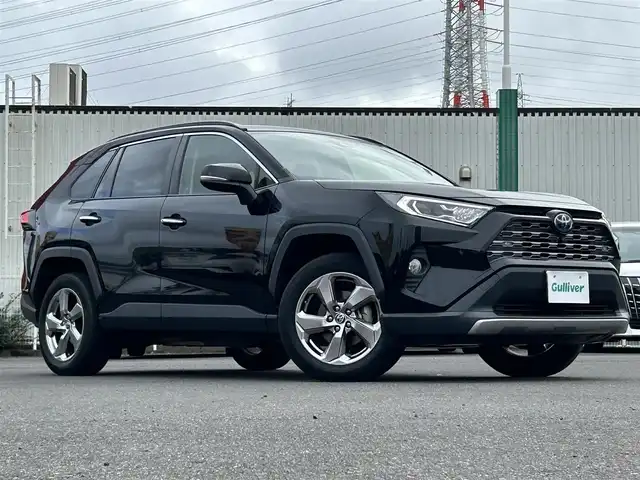 トヨタ ＲＡＶ４ ハイブリッドG 茨城県 2020(令2)年 7.9万km アティチュードブラックマイカ 純正ディスプレイオーディオ＆ナビ機能有/(地デジTV・BT・ラジオ再生)/レーダークルーズコントロール/レーンアシスト/プリクラッシュセーフティ/電動リアゲート/コーナーセンサー/BSM/レザーシート/シートヒーター/ハンドルヒーター/パワーシート/アラウンドビューカメラ/ドライブレコーダー/ETC/純正18inアルミホイール/フロアマット/スマートキー/スペアキー