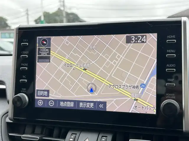 トヨタ ＲＡＶ４ ハイブリッドG 茨城県 2020(令2)年 7.9万km アティチュードブラックマイカ 純正ディスプレイオーディオ＆ナビ機能有/(地デジTV・BT・ラジオ再生)/レーダークルーズコントロール/レーンアシスト/プリクラッシュセーフティ/電動リアゲート/コーナーセンサー/BSM/レザーシート/シートヒーター/ハンドルヒーター/パワーシート/アラウンドビューカメラ/ドライブレコーダー/ETC/純正18inアルミホイール/フロアマット/スマートキー/スペアキー