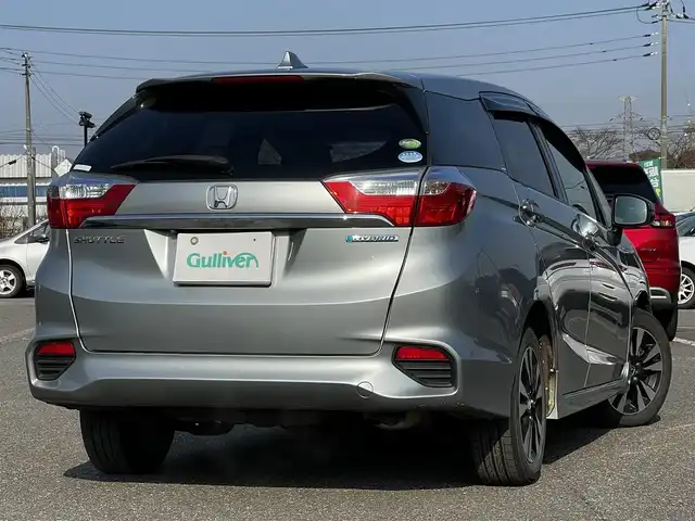 ホンダ シャトル ハイブリッド X 道央・札幌 2015(平27)年 15万km ティンテッドシルバーM ４WD/ワンオーナー/純正ディーラーOPナビ/CD/DVD/BT/フルセグ/衝突被害軽減ブレーキ/横滑り防止装置/クルーズコントロール/バックカメラ/ETC/ドライブレコーダー/アイドリングストップ/ECONモード/ワイパーデアイサー/ハーフレザーシート/革巻きステアリング/ステアリングリモコン/パドルシフト/MTモード付AT/プッシュスタート/スマートキー/HIDヘッドライト/オートライト/フォグランプ/電動格納ミラー/ヒーテッドドアミラー/ウィンカーミラー/純正フロアマット/ドアバイザー/スペアキー/純正エンジンスターター/純正AW付冬タイヤ積込/185/60/R15/2023年/山5mm