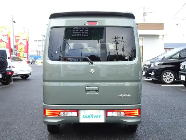 スズキ エブリィ ワゴン PZターボ スペシャル 千葉県 2025(令7)年 0.1千km 緑 【】届出済未使用車】/純正ディスプレイオーディオ/・Bluetooth/・バックカメラ/・FM/AMラジオ/スズキセーフティサポート/両側パワースライドドア/オートステップ/コーナーセンサー/ハイルーフ/プッシュスタート/スマートキー2本/ウィンカーミラー/LEDヘッドライト/USB入力端子/保証書/取扱説明書