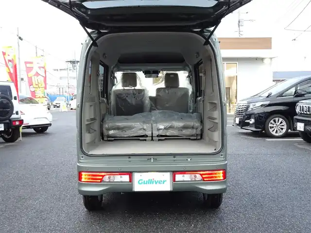 スズキ エブリィ ワゴン PZターボ スペシャル 千葉県 2025(令7)年 0.1千km 緑 【】届出済未使用車】/純正ディスプレイオーディオ/・Bluetooth/・バックカメラ/・FM/AMラジオ/スズキセーフティサポート/両側パワースライドドア/オートステップ/コーナーセンサー/ハイルーフ/プッシュスタート/スマートキー2本/ウィンカーミラー/LEDヘッドライト/USB入力端子/保証書/取扱説明書