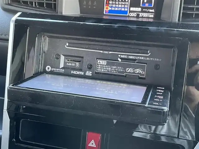 トヨタ ルーミー カスタムG 滋賀県 2020(令2)年 3.8万km ブラックマイカメタリック/ファイアークォーツレッドメタリック 純正7インチナビ/【Bluetooth/CD/DVD/フルセグTV】/両側パワースライドドア/バックカメラ/クリアランスソナー/追従クルーズコントロール/レーンディパーチャーアラート/衝突軽減ブレーキ/前後ドライブレコーダー/ビルトインETC/プッシュスタート/スマートキー/ステアリングリモコン