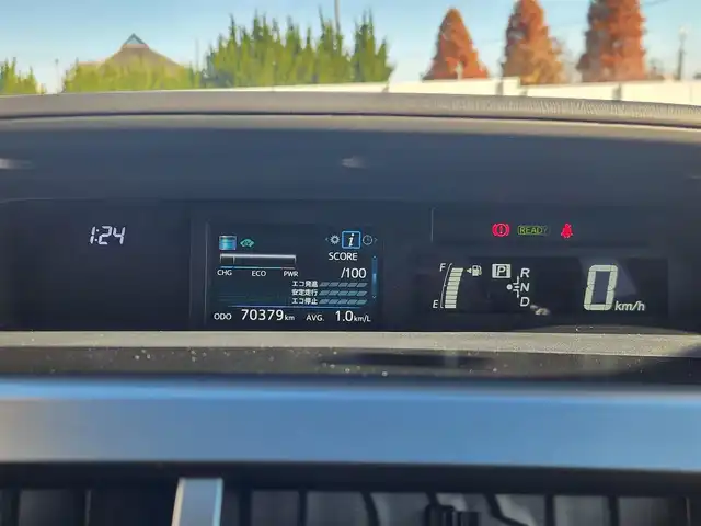 トヨタ プリウス α S 愛知県 2015(平27)年 7.1万km ブラック 純正ナビ【ＮＳＺＴ－Ｗ６４】/　ーＢＴ／フルセグＴＶ／ＣＤ/バックカメラ/ビルトインＥＴＣ/前後ドラレコ/オートライト/ステアリングリモコン/純正フロアマット/スタッドレスタイヤ