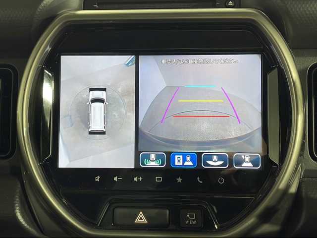 スズキ ハスラー Jスタイル Ⅱ ターボ 神奈川県 2022(令4)年 3.1万km クールカーキパールメタリック/ソフトベージュメタリック 純正９インチナビ/(CD/DVD/Bluetooth/フルセグTV)/全方位カメラ/前席シートヒーター/パドルシフト/ビルトインETC/社外前後ドライブレコーダー/LEDヘッドライト/オートライト/革巻ステアリング/アイドリングストップ/スズキセーフティサポート/・デュアルカメラブレーキ/・誤発進抑制/・車線逸脱防止/・ふらつき警報/・先行車発進お知らせ/・アダプティブクルーズコントロール/・ハイビームアシスト/・標識認識/・後退時ブレーキサポート/・後方誤発進抑制/フロアマット/スマートキー