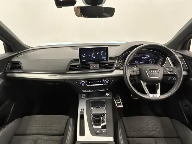 アウディ Ｑ５ 40TDIクワトロ スポーツ 岡山県 2020(令2)年 3.6万km ミトスブラックメタリック ヴァーチャルコックピット/AUDIドライブセレクト/パーキングエイド/ヒルディセントコントロール/ACC渋滞アシスト/エフィシエンシアシスト/AUDIプレセンス/AUDIサイドアシスト/AUDIアクティブレーンアシスト/レインセンサー/トリプルゾーンAC/全席シートヒーター/パワーテールゲート/ブレーキオートホールド/パノラマサンルーフ/純正ナビ/全周囲カメラ