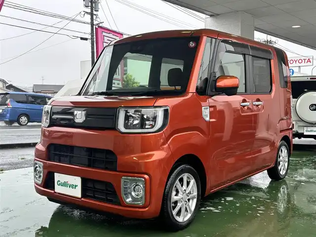 ダイハツ ウェイク L リミテッド SAⅢ 熊本県 2021(令3)年 4万km トニコオレンジメタリック ワンオーナー/純正ナビ（NSZN-X71D）/【フルセグTV/CD/DVD/Bluetooth/HDMI】/全方位カメラ/両側パワースライドドア/スマートアシスト/衝突被害軽減システム/車線逸脱警報機能/誤発進抑制制御機能/純正14インチAW/純正ドライブレコーダー/ETC/アイドリングストップ/オートLEDヘッドライト/オートハイビーム/フォグランプ/純正フロアマット/純正ドアバイザー/保証書/取扱説明書