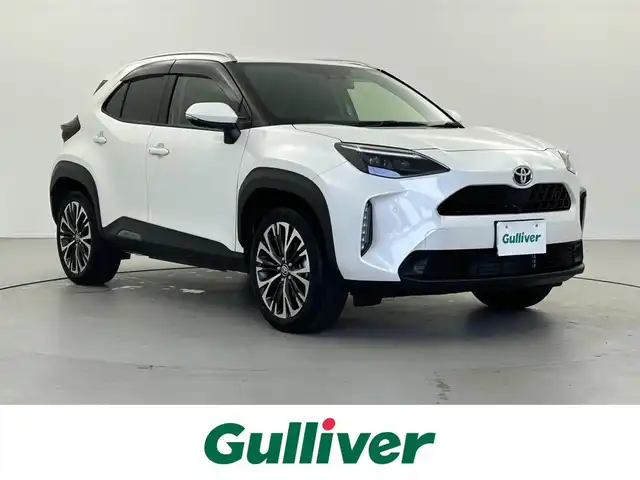 トヨタ ヤリスクロス Z 福井県 2022(令4)年 1.3万km ホワイトパールクリスタルシャイン デイスプレイオーディオ/【AM/FM/CBluetooth/USB】/バックカメラ/ETC/トヨタセーフティセンス/・衝突軽減ブレーキ/・車線逸脱警報機能/・クルーズコントロール（追従有）/プッシュスタート/スマートキー/オートライト/オートハイビーム/LEDヘッドライド/パワーシート（運転席）/シートヒーター（運転席/助手席）/パワーバックドア/ドライブレコーダー