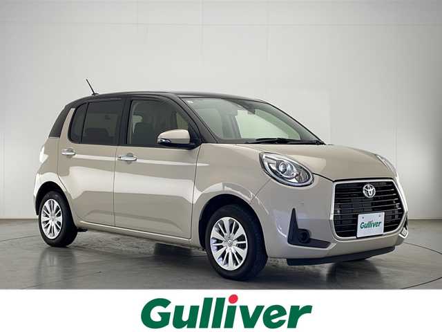 トヨタ パッソ モーダ 宮崎県 2019(令1)年 4.5万km ブラックマイカメタリック/パウダリーベージュメタリック 2トーン スマートアシスト3/〇衝突回避支援ブレーキ/〇車線逸脱警報/〇誤発進抑制制御/〇先行車発進お知らせ/〇オートマチックハイビーム/コーナーセンサー/純正7インチSDナビ/フルセグTV/CD/DVD/Bluetooth/LEDヘッドライト/ビルトインETC2.0/前後ドライブレコーダー/アイドリングストップ/スマートキー×２