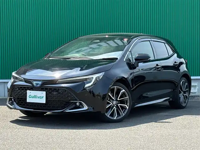 トヨタ カローラ スポーツ ハイブリッドG Z 宮城県 2022(令4)年 0.8万km アティチュードブラックマイカ 10.5インチディスプレイオーディオプラス/・10.5インチディスプレイ/・車載ナビ/・ETC2.0/革コンビシートセット/・ハーフレザーシート/・シートバックポケット（運転席）/パーキングサポートブレーキ（後方接近車両）/ブラインドスポットモニター/安心降車アシスト/＝＝＝/セーフティセンス/・プリクラッシュセーフティ/・レーントレーシングアシスト/・レーンディパーチャーアラート/・全車速追従機能/停止保持機能付付クルーズコントロール/・オートマチックハイビーム/・ロードサインアシスト/・ドライバー異常時対応システム/・プロアクティブドライビングアシスト/・発進遅れ告知機能/パーキングサポートブレーキ（前後方静止物）/シートヒーター/革巻きステアリング/ステアリングスイッチ/電動パーキングブレーキ/ブレーキホールド/LEDヘッドランプ/LEDデイライト/電動格納ミラー/純正18インチAW/フロアマット/ドアバイザー/トノカバー/W/サイド/カーテンエアバッグ