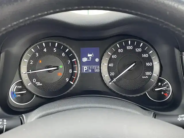 日産 フーガ ハイブリッド 山梨県 2011(平23)年 11.8万km エターナルスノーホワイト ワンオーナー/純正ナビ/Bluetooth接続/フルセグTV/ETC/本革シート/クルーズコントロール/横滑り防止措置/レーンキープアシスト/バックカメラ/純正フロアマット/両席パワーシート/純正アルミホイール/純正フロアマット/スペアキー/取扱説明書/保証書