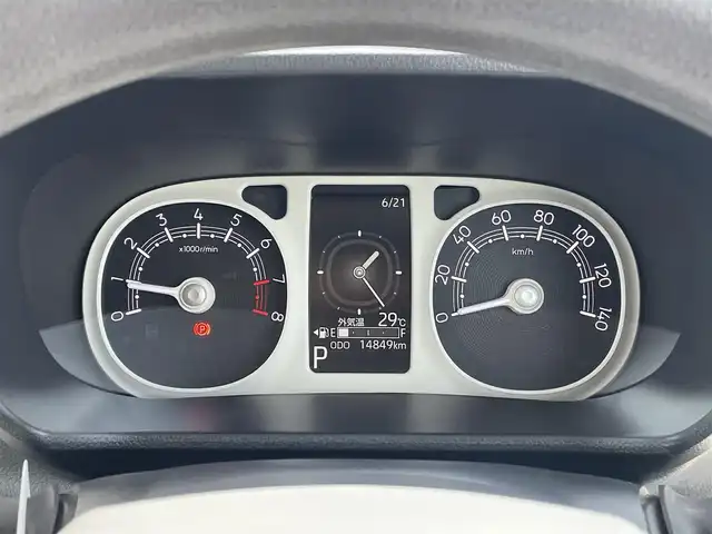 ダイハツ ムーヴ キャンバス セオリー G ターボ 山梨県 2022(令4)年 1.5万km シャイニングホワイトパール/レイクブルーメタリック 純正スマホ連携ディスプレイオーディオナビ/フルセグTV/Bluetooth接続/アラウンドビューモニター/ETC/前方ドライブレコーダー/アイドリングストップ/シートヒーター/両側パワースライドドア/アダプティブクルーズコントロール/コーナーセンサー/エアバックW＋サイド/取扱説明書/保証書