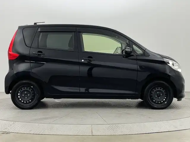 日産 デイズ X 新潟県 2017(平29)年 3.1万km ブラック ４WD/エマージェンシーブレーキ/社外メモリナビ/　　AM/FM/フルセグ/CD/DVD/BT/アラウンドビューモニター/運転席シートヒーター/アイドリングストップ/純正フロアマット/ドアバイザー/スペアキー/スマートキー/ETC