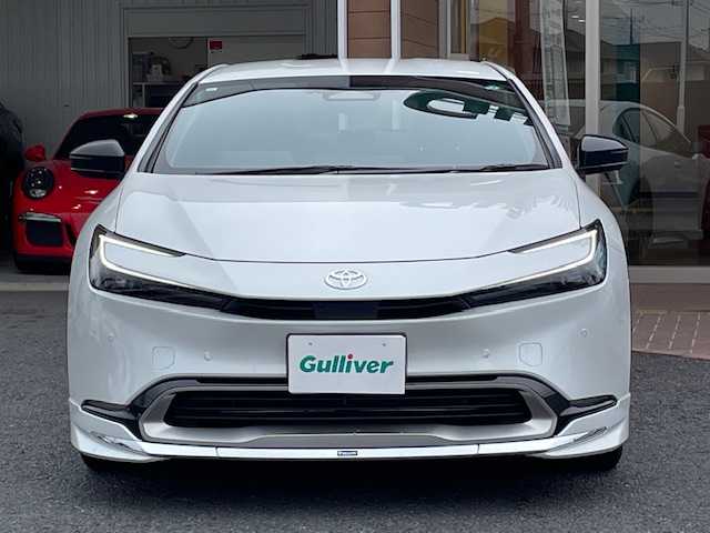 トヨタ プリウス Z 埼玉県 2023(令5)年 0.6万km プラチナホワイトパールマイカ 純正ナビ/パノラミックビューモニター/モデリスタエアロ（F/S/R)/デジタルインナーミラー/レザーシート/シートヒーター/ベンチレーション