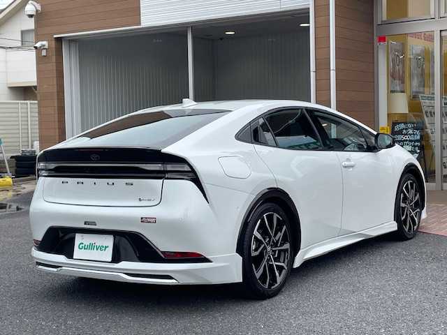 トヨタ プリウス Z 埼玉県 2023(令5)年 0.6万km プラチナホワイトパールマイカ 純正ナビ/パノラミックビューモニター/モデリスタエアロ（F/S/R)/デジタルインナーミラー/レザーシート/シートヒーター/ベンチレーション