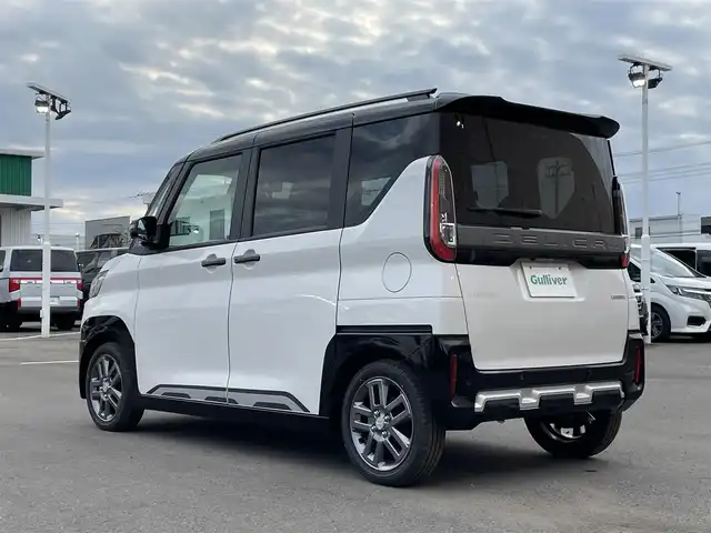 三菱 デリカミニ T プレミアム 東京都 2025(令7)年 0.1千km 白Ⅱ 届出済未使用車/純正ディスプレィ/・BluetoothAudio/USB/・AppleCarPlay＆AndroidAuto/アラウンドニューモニター/ｅアシスト/（運転支援機能）/・衝突被害軽減ブレーキ/・踏み間違い衝突防止アシスト/・車線逸脱警報システム/・オートマチックハイビーム/・標識認識警報/マイプロパイロット/レーダークルーズコントロ―ル/LEDヘッドライト/ロールサンシェード/デジタルインナーミラー/プッシュエンジンスタート/保証書＆取説