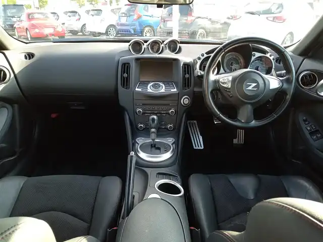 日産 フェアレディ Ｚ バージョンNISMO 福井県 2013(平25)年 5.5万km ダイヤモンドブラック 純正ナビ/・（フルセグTV/CD/DVD）/バックカメラ/ETC/パドルシフト/ハーフレザーシート/純正19インチAW/純正フロアマット/スマートキー