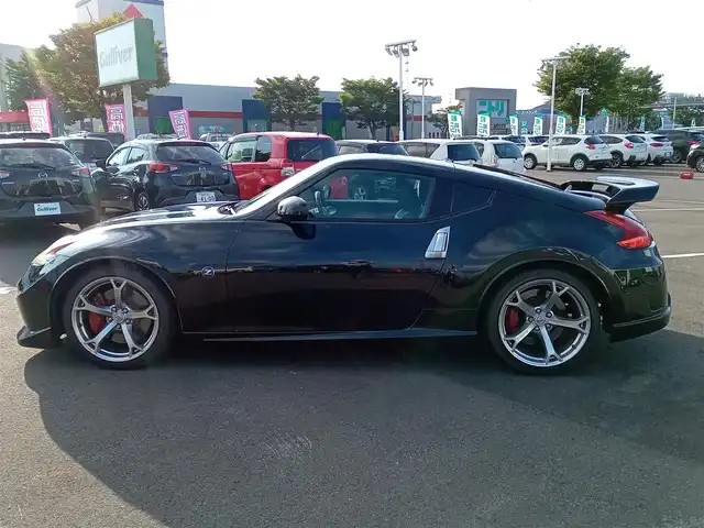 日産 フェアレディ Ｚ バージョンNISMO 福井県 2013(平25)年 5.5万km ダイヤモンドブラック 純正ナビ/・（フルセグTV/CD/DVD）/バックカメラ/ETC/パドルシフト/ハーフレザーシート/純正19インチAW/純正フロアマット/スマートキー