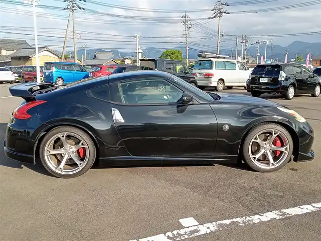 日産 フェアレディ Ｚ バージョンNISMO 福井県 2013(平25)年 5.5万km ダイヤモンドブラック 純正ナビ/・（フルセグTV/CD/DVD）/バックカメラ/ETC/パドルシフト/ハーフレザーシート/純正19インチAW/純正フロアマット/スマートキー