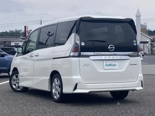 日産 セレナ e－パワー ハイウェイスター V 島根県 2019(平31)年 9.8万km ブリリアントホワイトパール ディーラーOPメモリナビ(CD/BT/フルセグ)/全方位カメラ/デジタルインナーミラー /ETC/前ドライブレコーダー/プロパイロット/レーダークルーズコントロール/エマージェンシーブレーキ/車線逸脱警報/車線逸脱防止支援/道路標識表示/オートライト/オートハイビーム/両側パワースライドドア /純正フロアマット/電動格納ミラー/ミラーウィンカー /取扱説明書/保証書