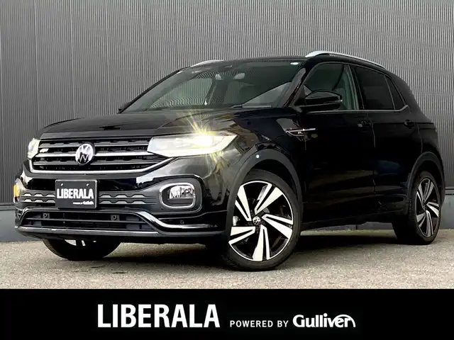 フォルクスワーゲン ＶＷ Ｔ－クロス TSI Rライン 栃木県 2021(令3)年 4.3万km ディープブラックパールエフェクト ＡｐｐｌｅＣａｒＰｌａｙ　/ＡｎｄｒｏｉｄＡｕｔｏ　/ＡＣＣ　/レーンキープアシスト　/ブラインドスポット　/バックカメラ　/純正ナビ　/ＥＴＣ　/ＬＥＤ　/純正１８インチＡＷ　/社外ドラレコ前後