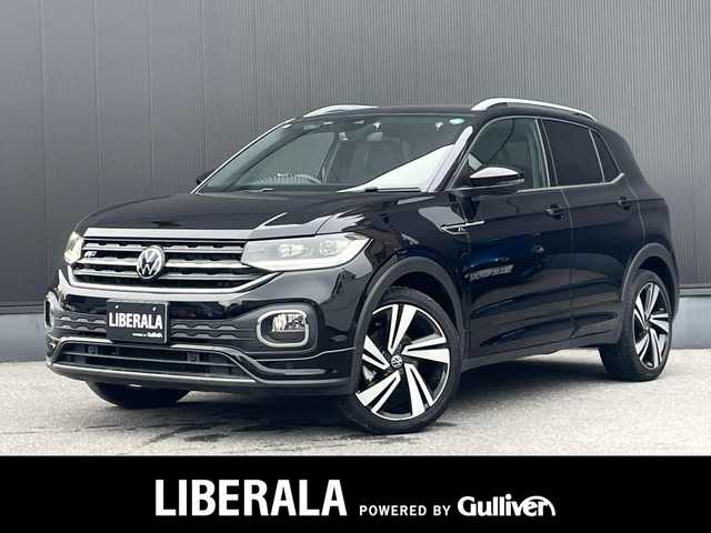 フォルクスワーゲン ＶＷ Ｔ－クロス TSI Rライン 栃木県 2021(令3)年 4.3万km ディープブラックパールエフェクト ＡｐｐｌｅＣａｒＰｌａｙ　/ＡｎｄｒｏｉｄＡｕｔｏ　/ＡＣＣ　/レーンキープアシスト　/ブラインドスポット　/バックカメラ　/純正ナビ　/ＥＴＣ　/ＬＥＤ　/純正１８インチＡＷ　/社外ドラレコ前後