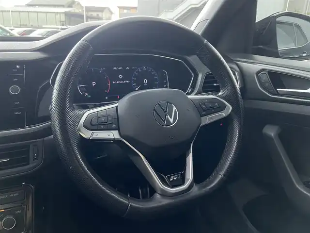フォルクスワーゲン ＶＷ Ｔ－クロス TSI Rライン 栃木県 2021(令3)年 4.3万km ディープブラックパールエフェクト ＡｐｐｌｅＣａｒＰｌａｙ　/ＡｎｄｒｏｉｄＡｕｔｏ　/ＡＣＣ　/レーンキープアシスト　/ブラインドスポット　/バックカメラ　/純正ナビ　/ＥＴＣ　/ＬＥＤ　/純正１８インチＡＷ　/社外ドラレコ前後