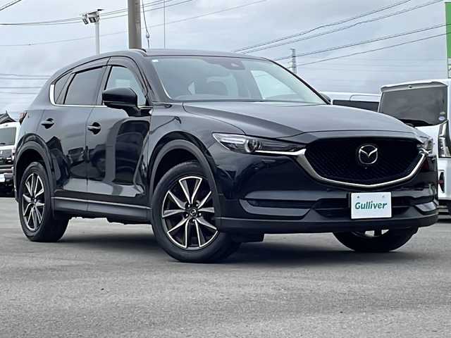 マツダ ＣＸ－５ XD Lパッケージ 徳島県 2018(平30)年 5.9万km ジェットブラックマイカ 純正SDナビ/（ラジオ/DISC/USB/フルセグ/AHA/AUX/stitcher）/全方位カメラ/ETC/追従式クルーズコントロール/ヘッドアップディスプレイ/オートブレーキホールド/ステアリングヒーター/D/N席シートヒーター/革巻きステアリング/前後コーナーセンサー/電子パーキングブレーキ/フォグライト/純正ドアバイザー/デュアルエアコン/レザーシート/LEDヘッドライト/純正19インチアルミホイール/パワーバックドア/ウィンカーミラー