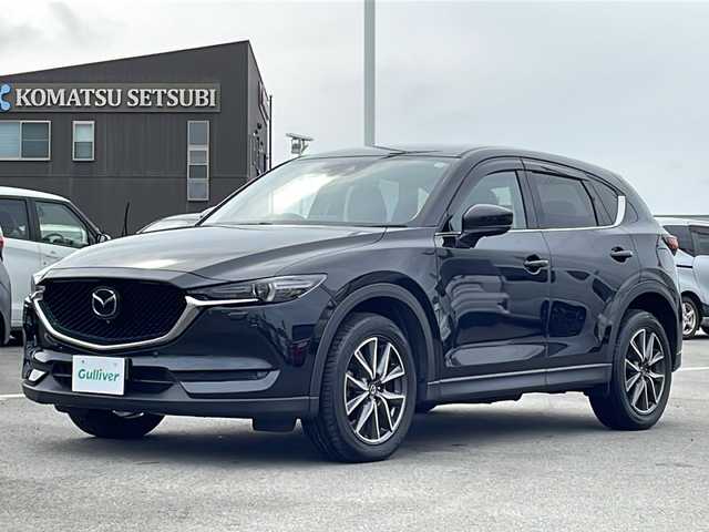 マツダ ＣＸ－５ XD Lパッケージ 徳島県 2018(平30)年 5.9万km ジェットブラックマイカ 純正SDナビ/（ラジオ/DISC/USB/フルセグ/AHA/AUX/stitcher）/全方位カメラ/ETC/追従式クルーズコントロール/ヘッドアップディスプレイ/オートブレーキホールド/ステアリングヒーター/D/N席シートヒーター/革巻きステアリング/前後コーナーセンサー/電子パーキングブレーキ/フォグライト/純正ドアバイザー/デュアルエアコン/レザーシート/LEDヘッドライト/純正19インチアルミホイール/パワーバックドア/ウィンカーミラー